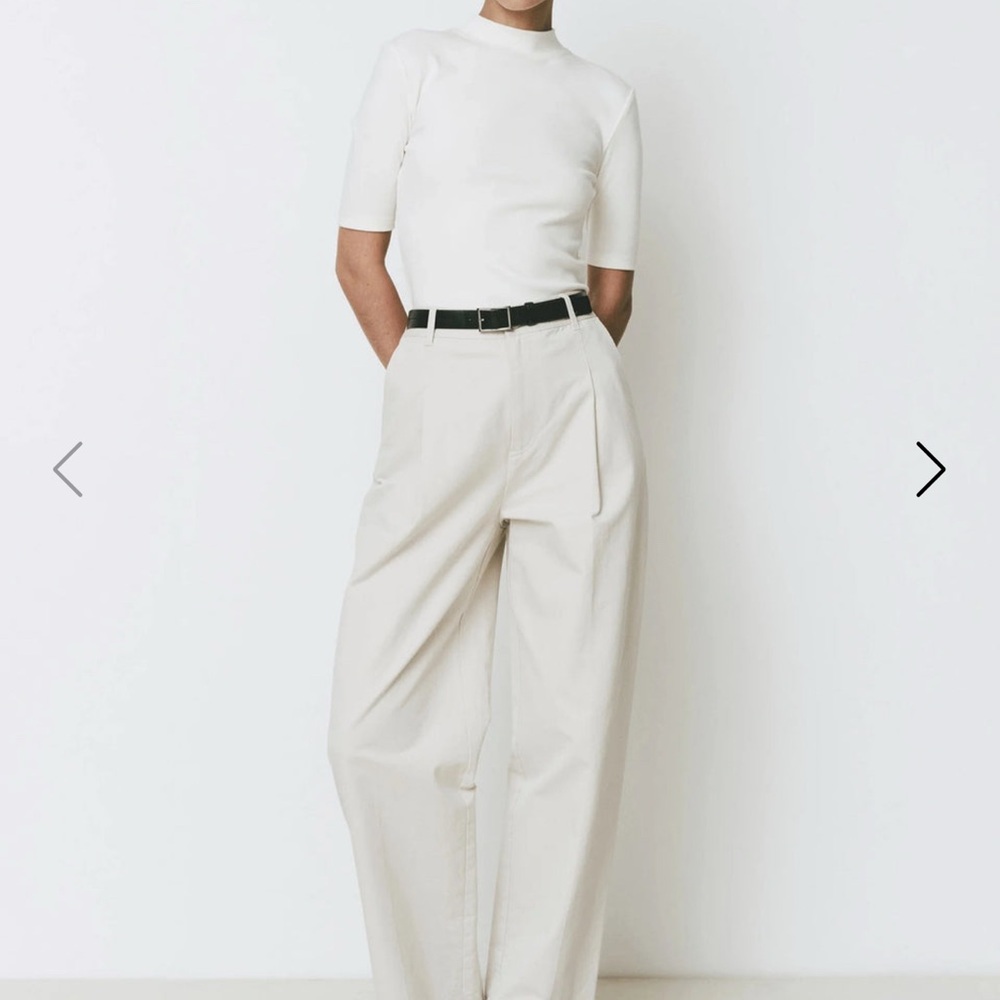 Women's Classic Cream Chinos